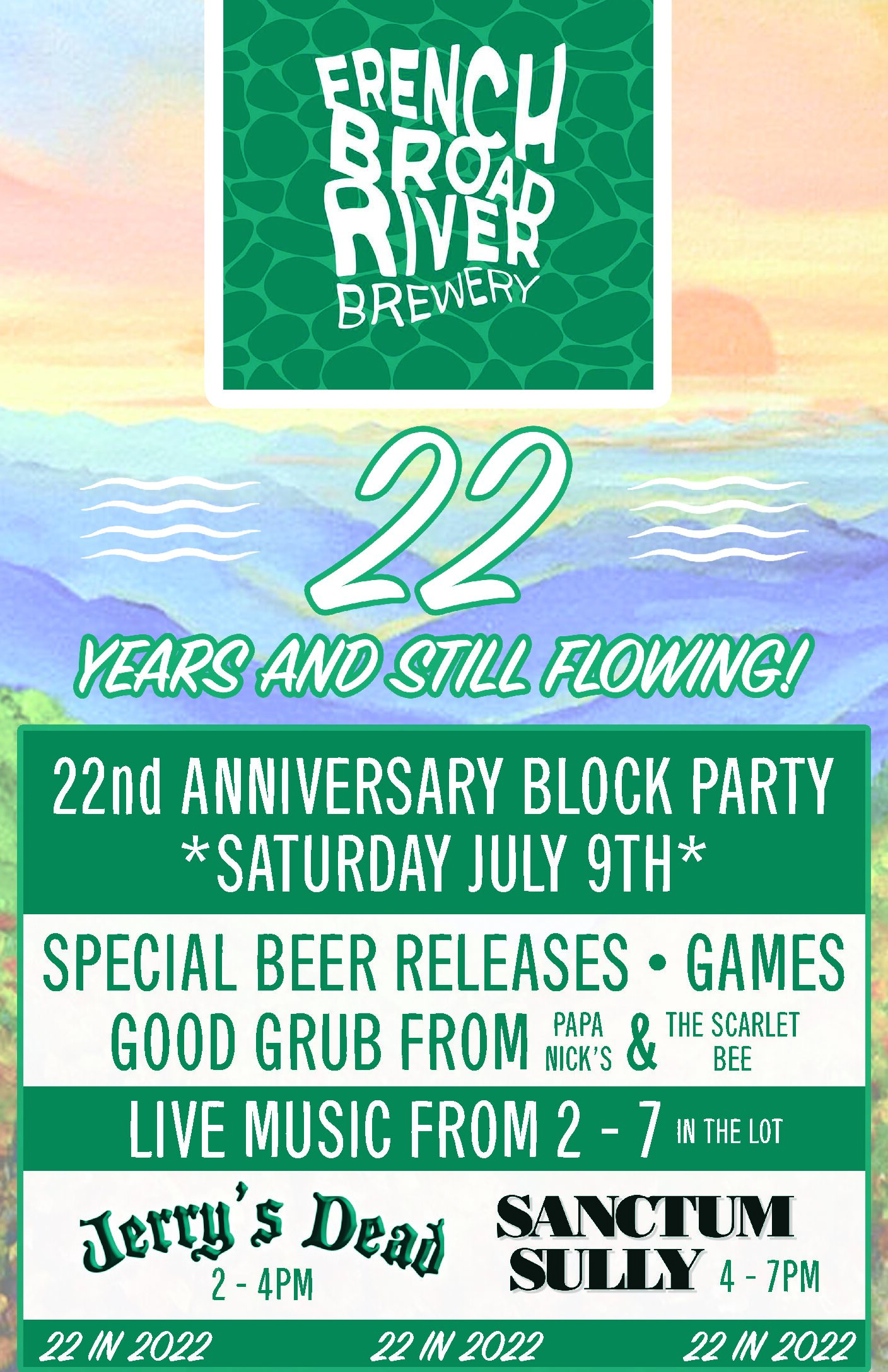 22nd Anniversary Block Party!