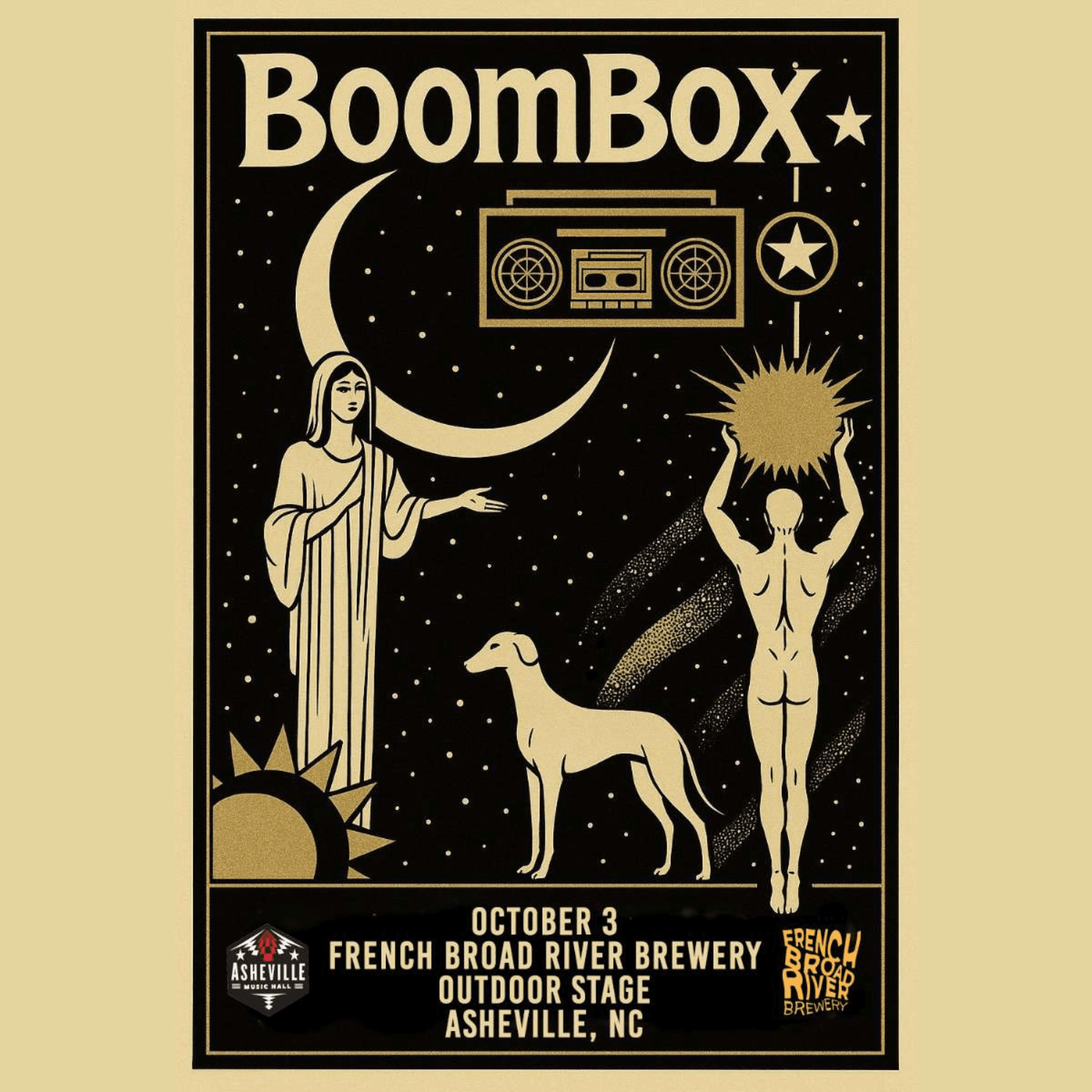 BoomBox — Presented by Asheville Music Hall at French Broad River Brewery