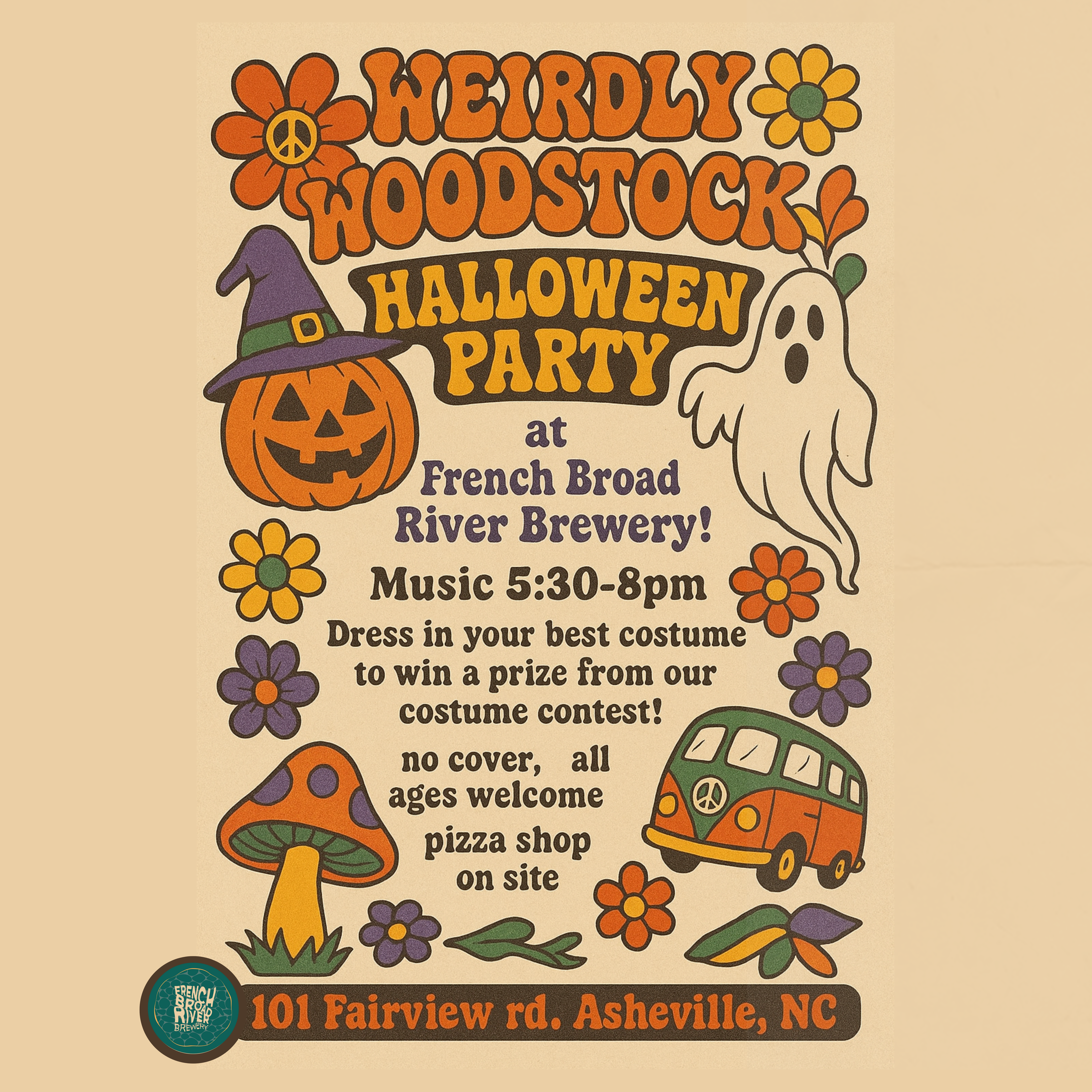 Sal Landers' Weirdly Woodstock Halloween Party