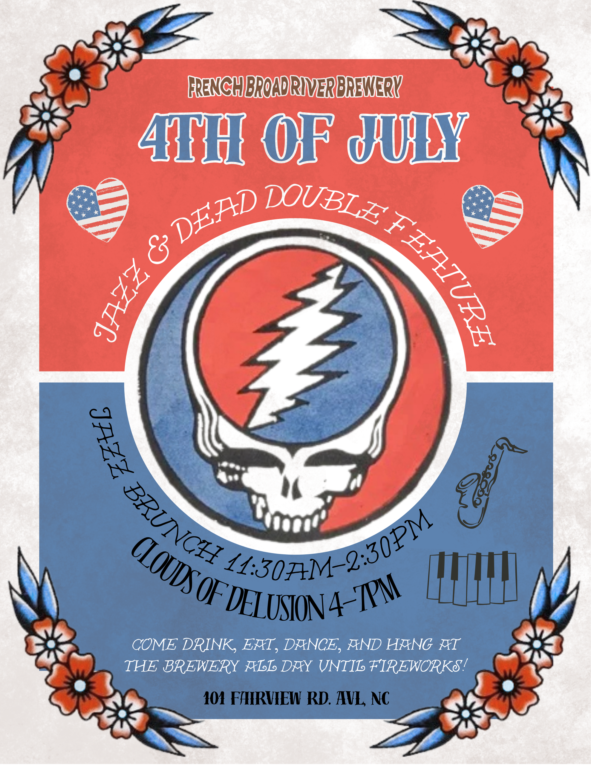 Fourth of July Double Feature – Jazz Brunch & Clouds of Delusion